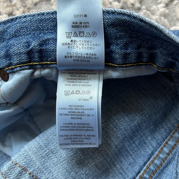 Men’s Polo by Ralph Lauren Slim Straight Jeans W34 L32 - Picture 5 of 7